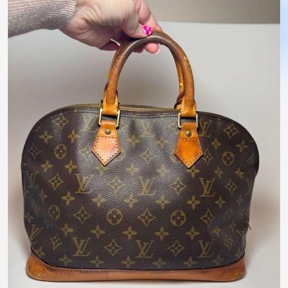 Louis Vuitton Brown Monogram Satchel - Picture 1 of 13